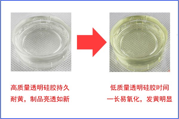 高透硅膠制品發(fā)黃，你可接受？